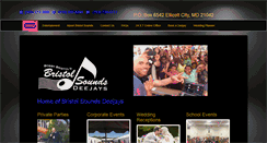 Desktop Screenshot of bristolsoundsdjs.com